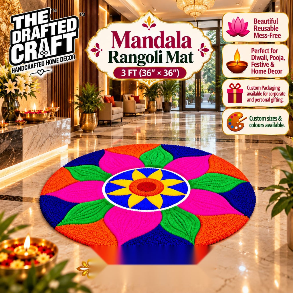Round Chowki Cover