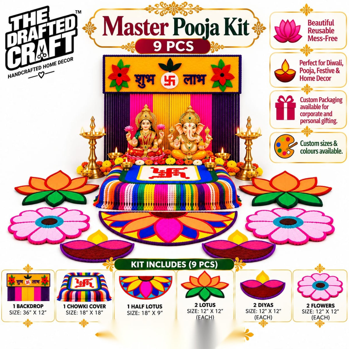 Master Pooja Kit 9 PCS