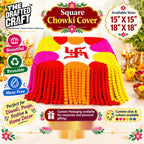 Round Chowki Cover