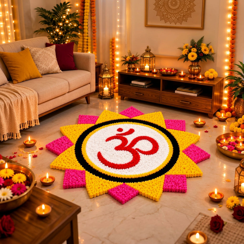 OM Rangoli