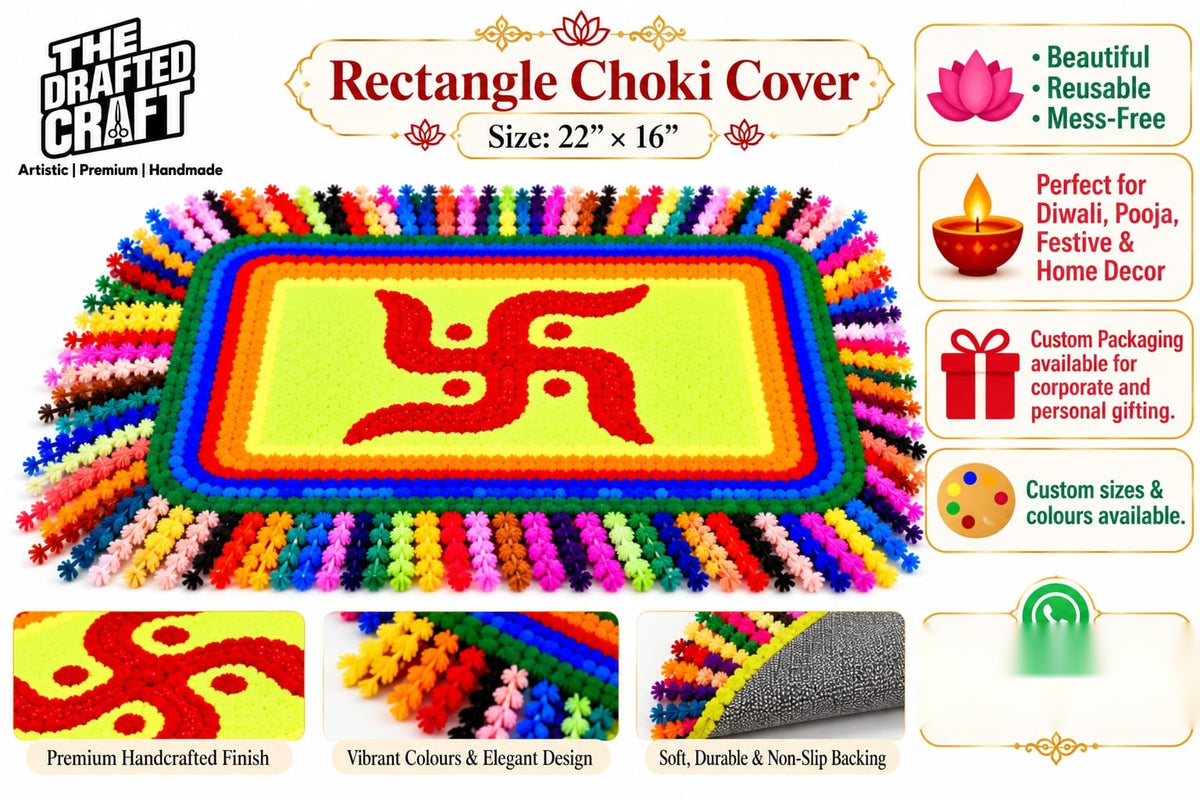 Round Chowki Cover
