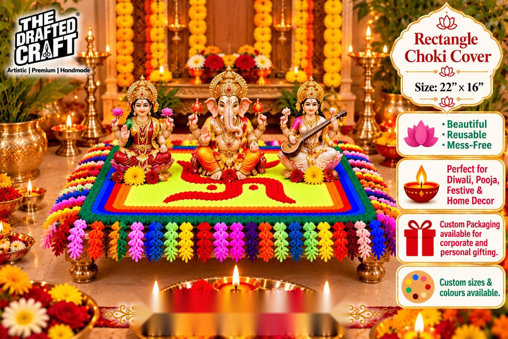 Round Chowki Cover