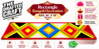 Rectangle Rangoli Decoration