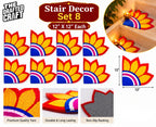 Stair Decor Set 8