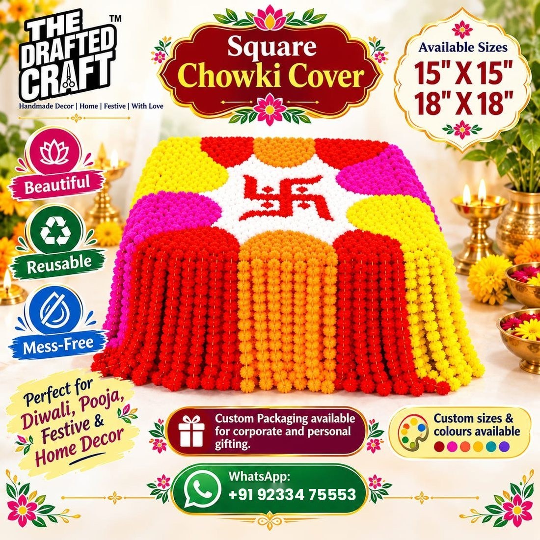 New Square Chowki Cover