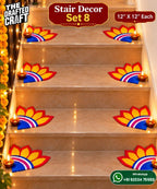 Stair Decor Set 8